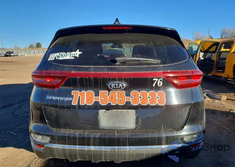 2021 Kia Sportage Lx из США, поврежденный, VIN KNDPMCAC0M7920608